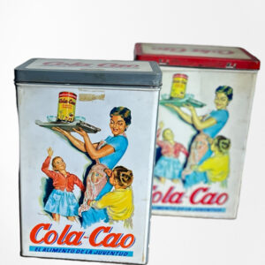 Latas de Cola Cao