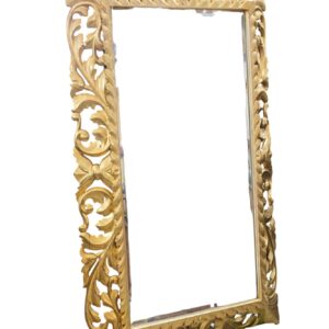 Espejo calado s XIX con pan de oro